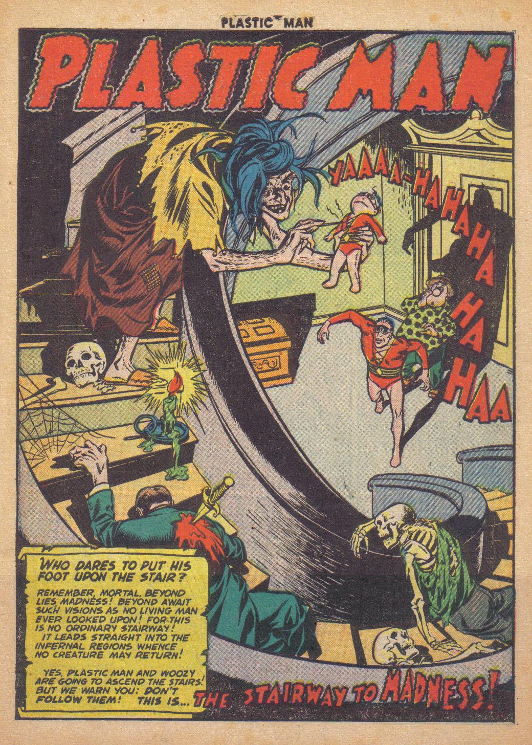 Read online Plastic Man (1943) comic -  Issue #39 - 3
