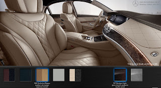 Màu nội thất Mercedes S450 L Luxury 2019 Nội thất Mercedes S450 L Luxury 2019 màu Vàng Silk 505