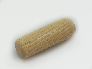 Chốt gỗ cao su 10x40