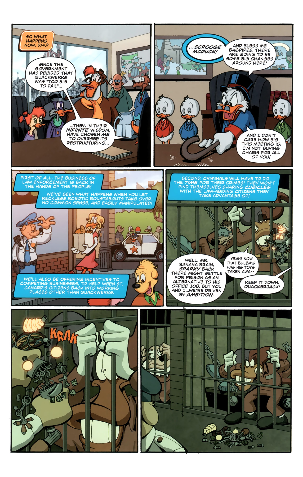 Read online Darkwing Duck comic -  Issue #4 - 22