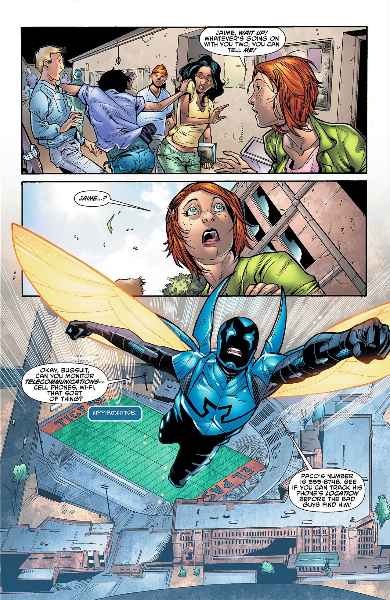 Read online Blue Beetle (2011) comic -  Issue #4 - 14