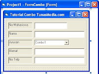Membuat List Combobox Pada Visual Basic 6.0