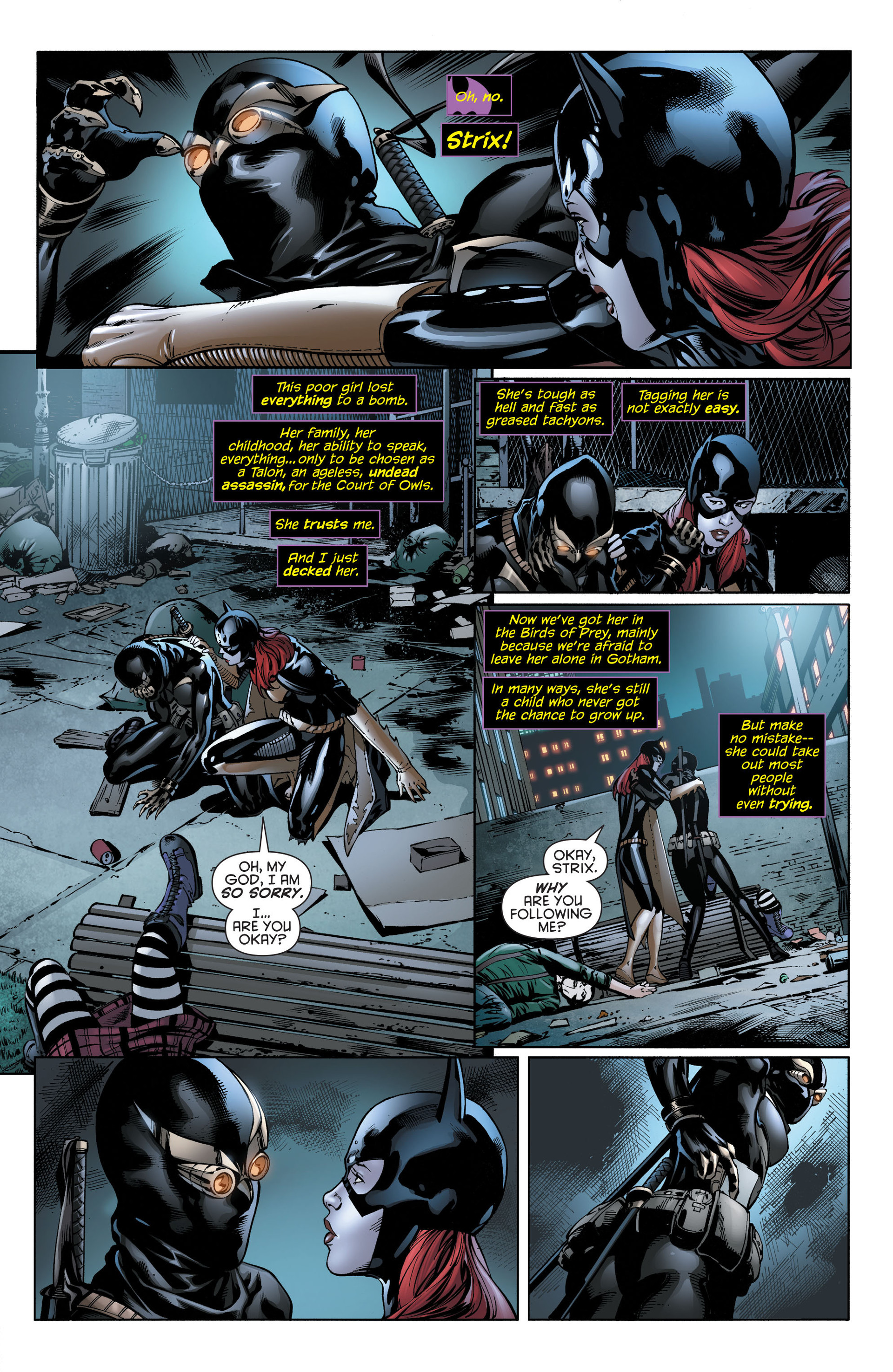 Read online Batgirl (2011) comic -  Issue #28 - 8