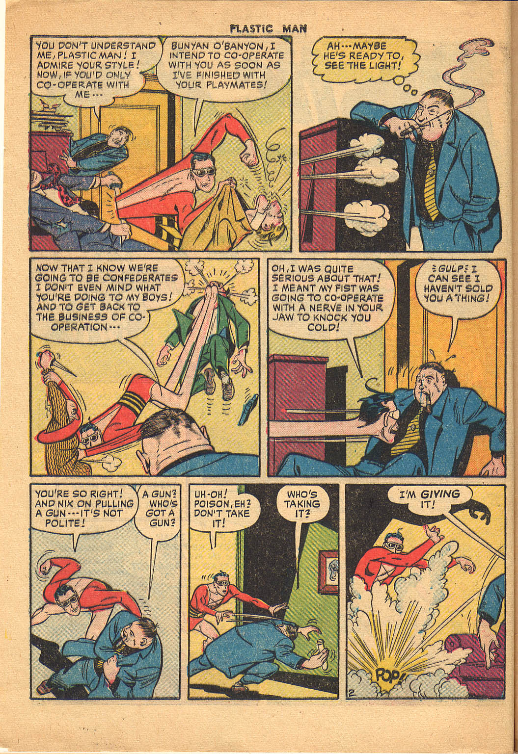 Read online Plastic Man (1943) comic -  Issue #26 - 4