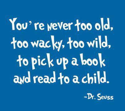 Read to a child!