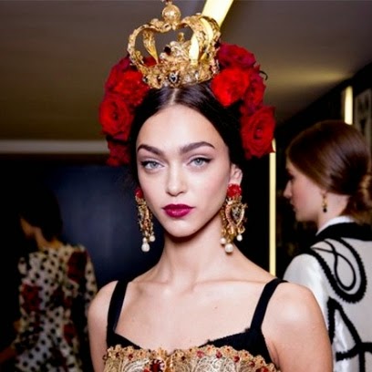 Beauty and the Brand: Dolce and Gabbana SS15 Catwalk