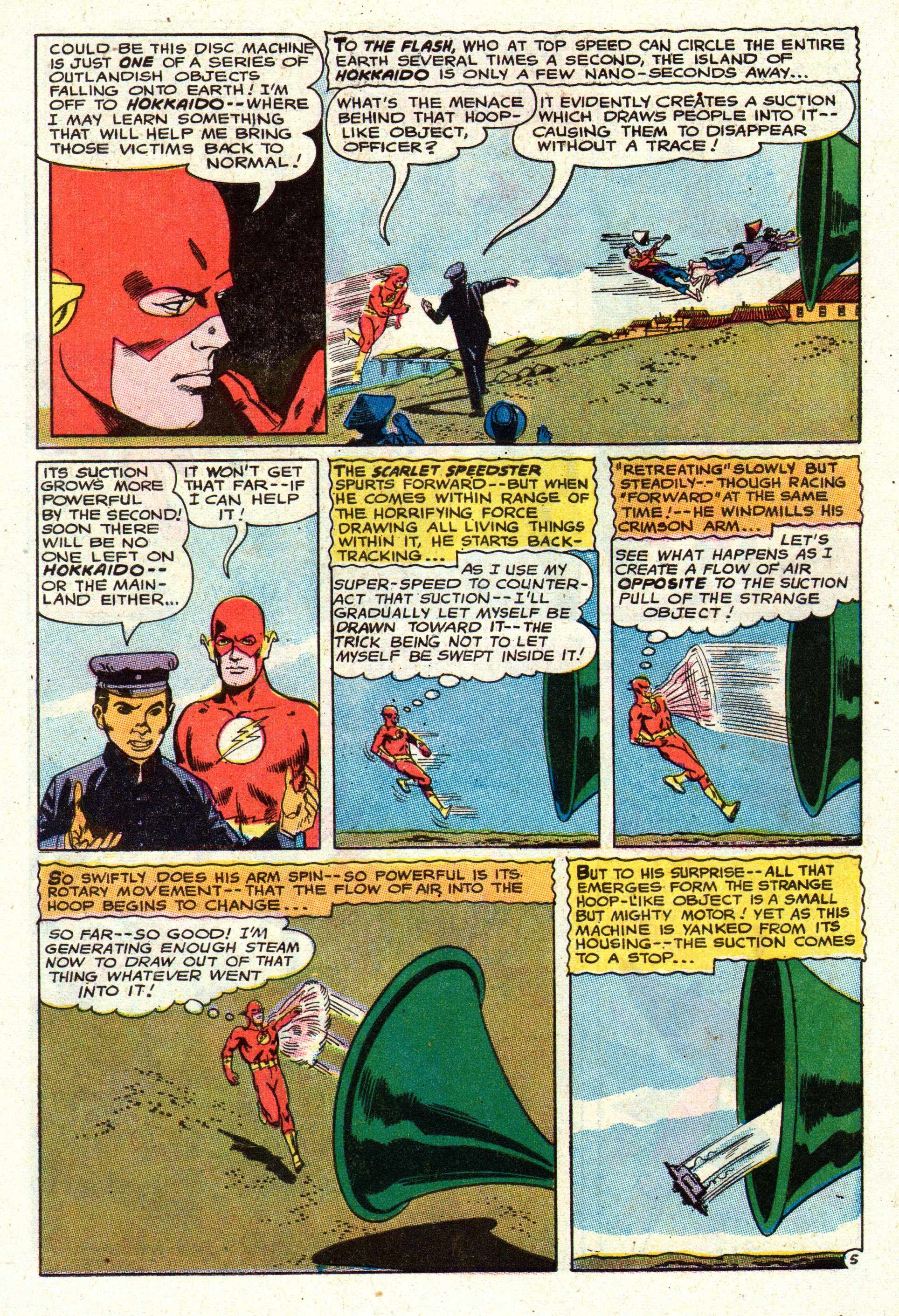 Read online The Flash (1959) comic -  Issue #158 - 7