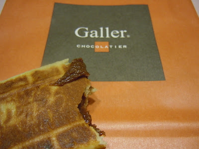 Gaufre au praliné Galler