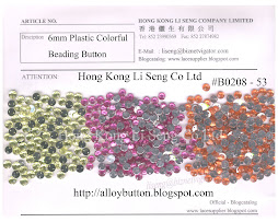 Plastic Colorful Beading Button Supplier - Hong Kong Li Seng Co Ltd
