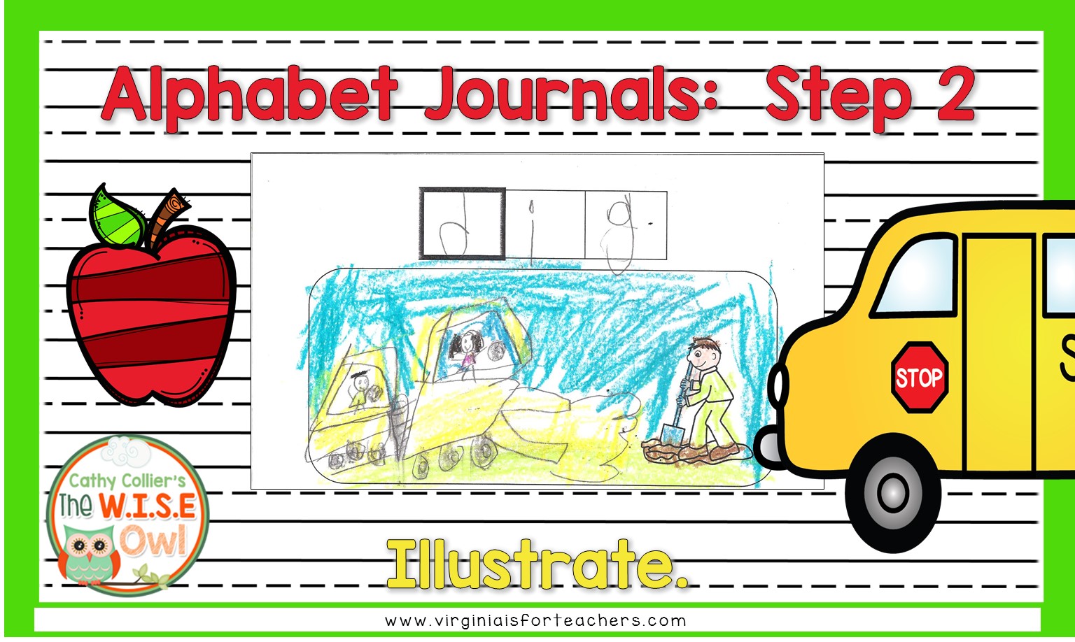 Writing can be challenging at the beginning of first grade. These journals can help students decode, create, and illustrate.