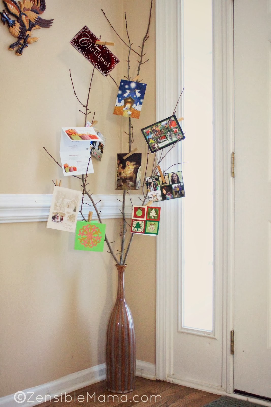 christmas card tree holders new house designs