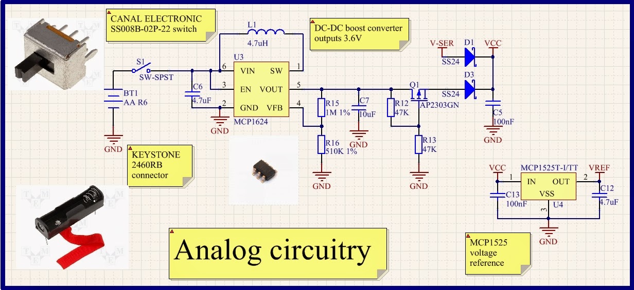 Electron flow is just the beginning...: miniLOG Series Part 2 - The Circuit
