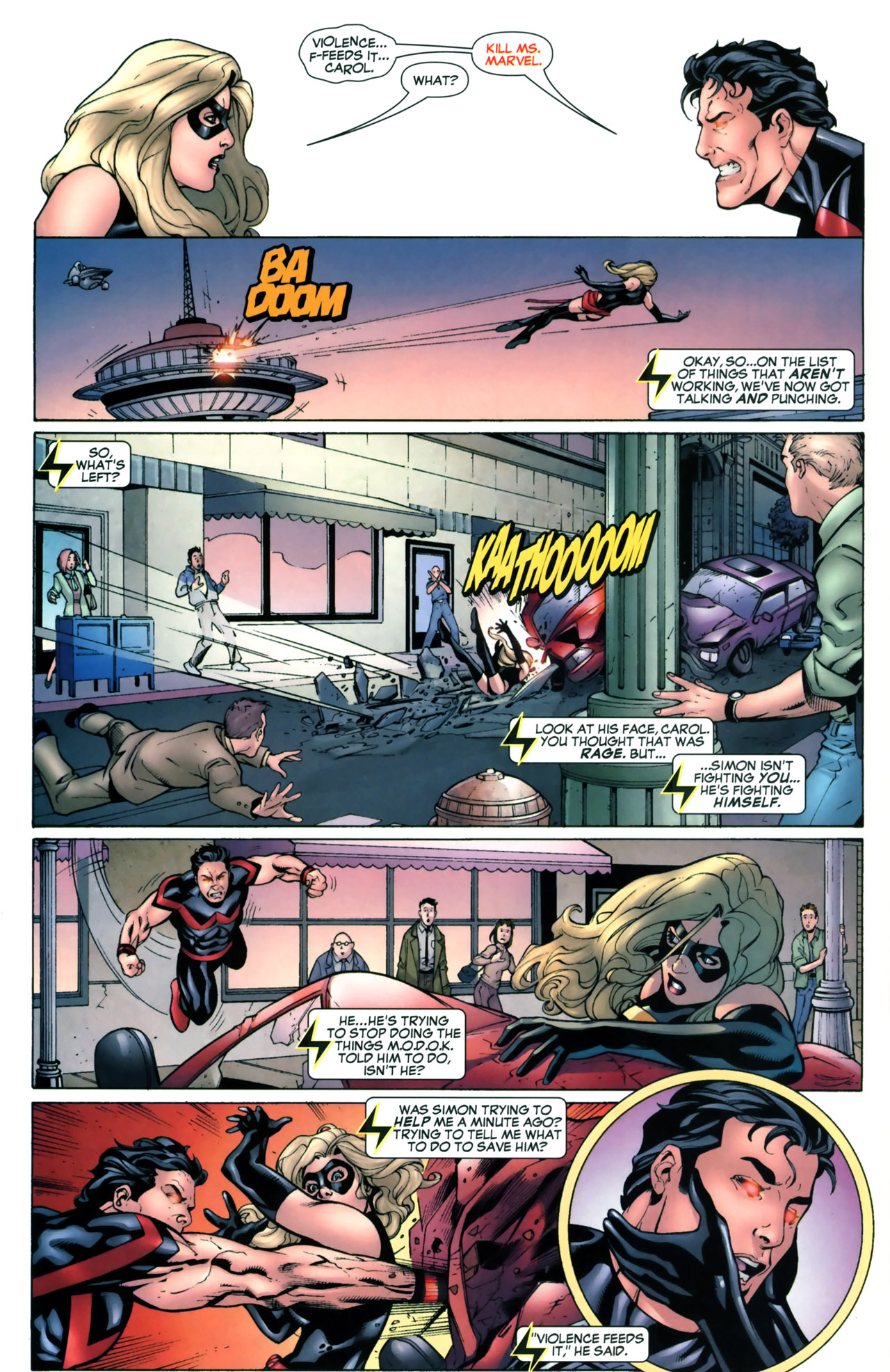 Read online Ms. Marvel (2006) comic -  Issue #16 - 8