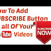 How to apply the Subscribe Button in Youtube Video - Techno Ganpat