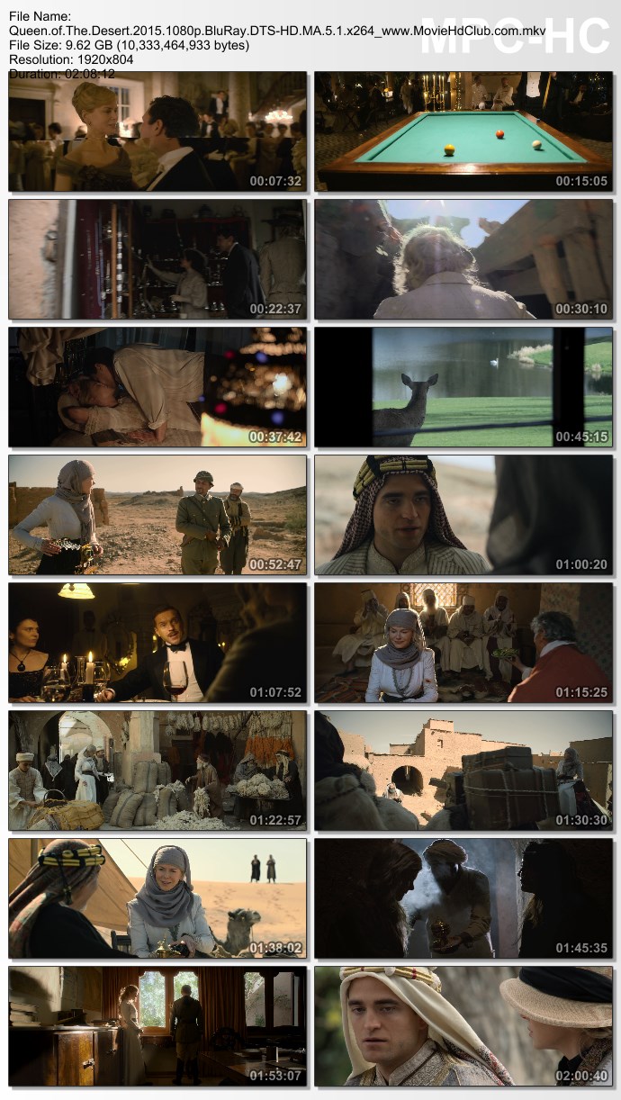 [Full-HD|Mini-HD] Queen of the Desert (2015) - ตำนานรักแผ่นดินร้อน [1080p][เสียง:ไทย 5.1/Eng DTS][ซับ:ไทย/Eng][.MKV] QD_MovieHdClub_SS