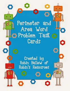 http://www.teacherspayteachers.com/Product/Area-and-Perimeter-Word-Problem-Task-Cards-612414