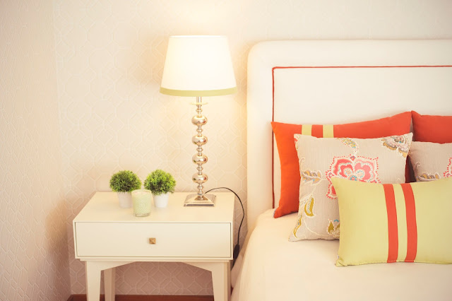 soft and colorful bedroom @perfect home interiors