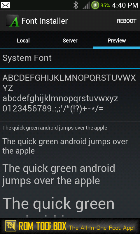 Системный шрифт андроид. Названия системных шрифтов андроид.
