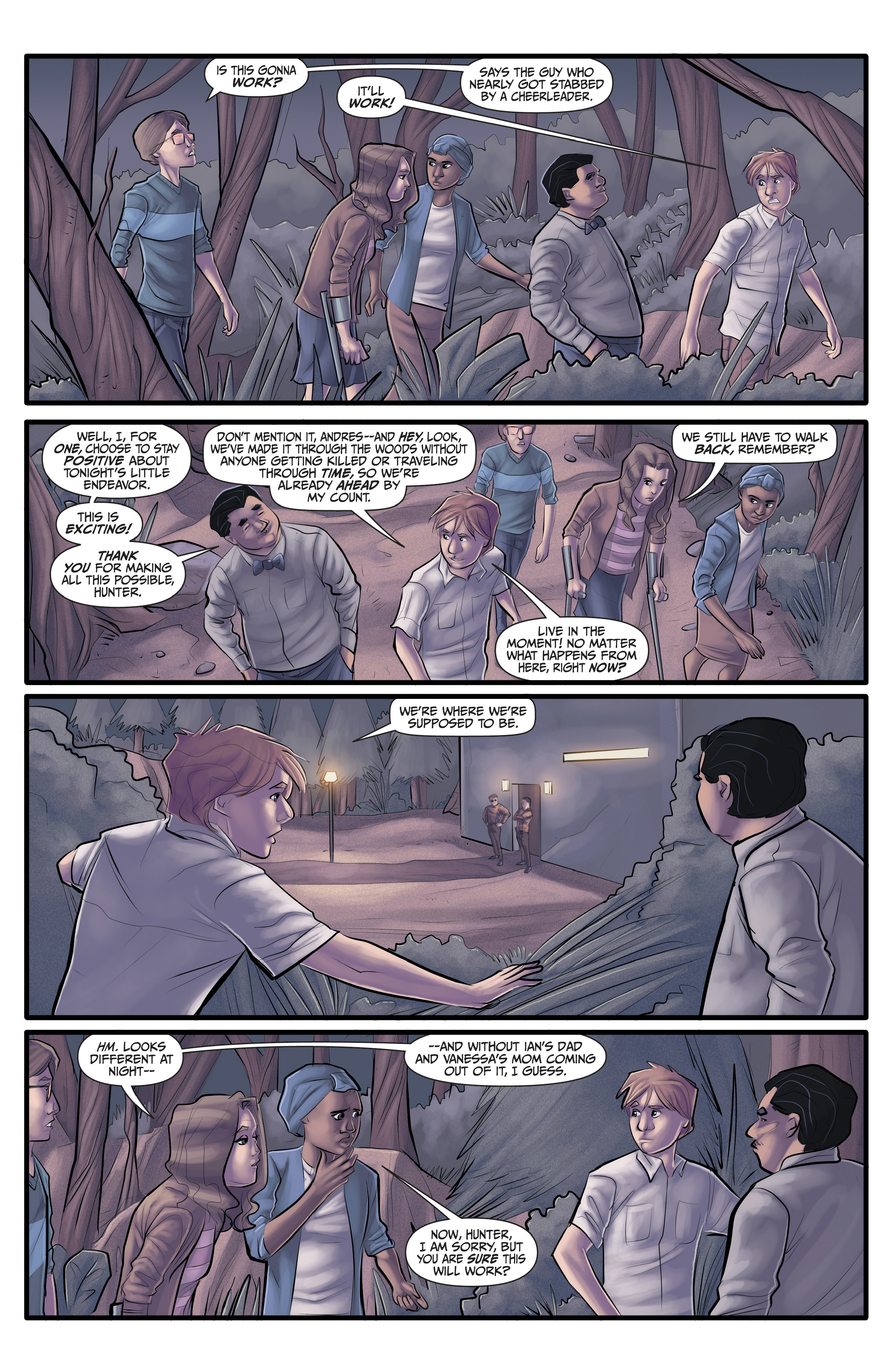 Read online Morning Glories comic -  Issue #47 - 3