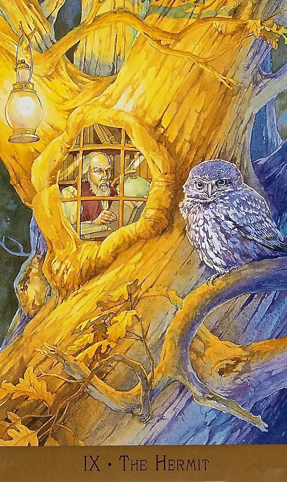 El Sol Y El Ermitaño Tarot