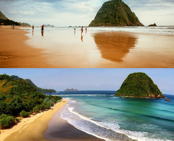Pantai Pulau Merah Pantai Pulau Merah