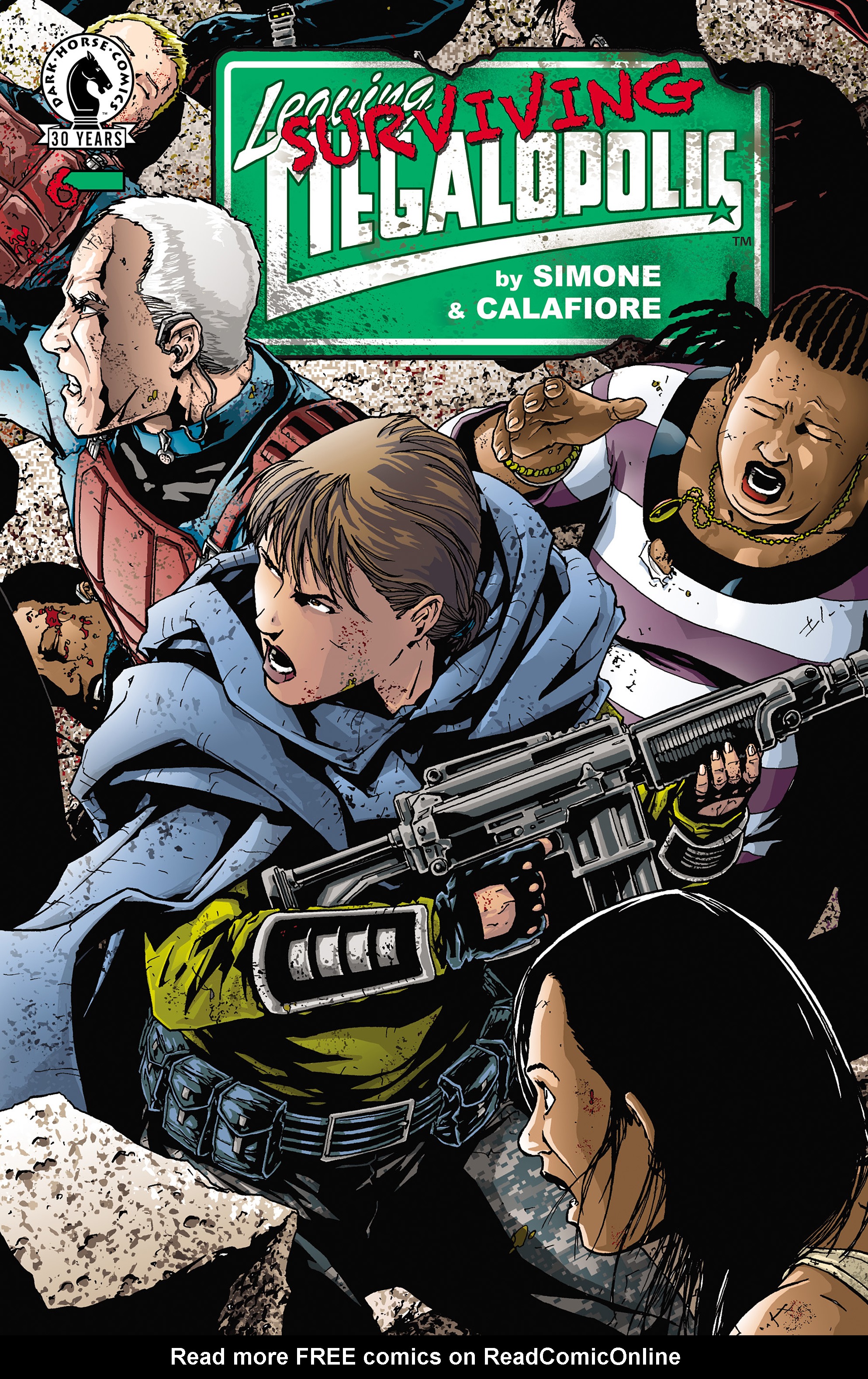 Read online Leaving Megalopolis: Surviving Megalopolis comic -  Issue #6 - 1