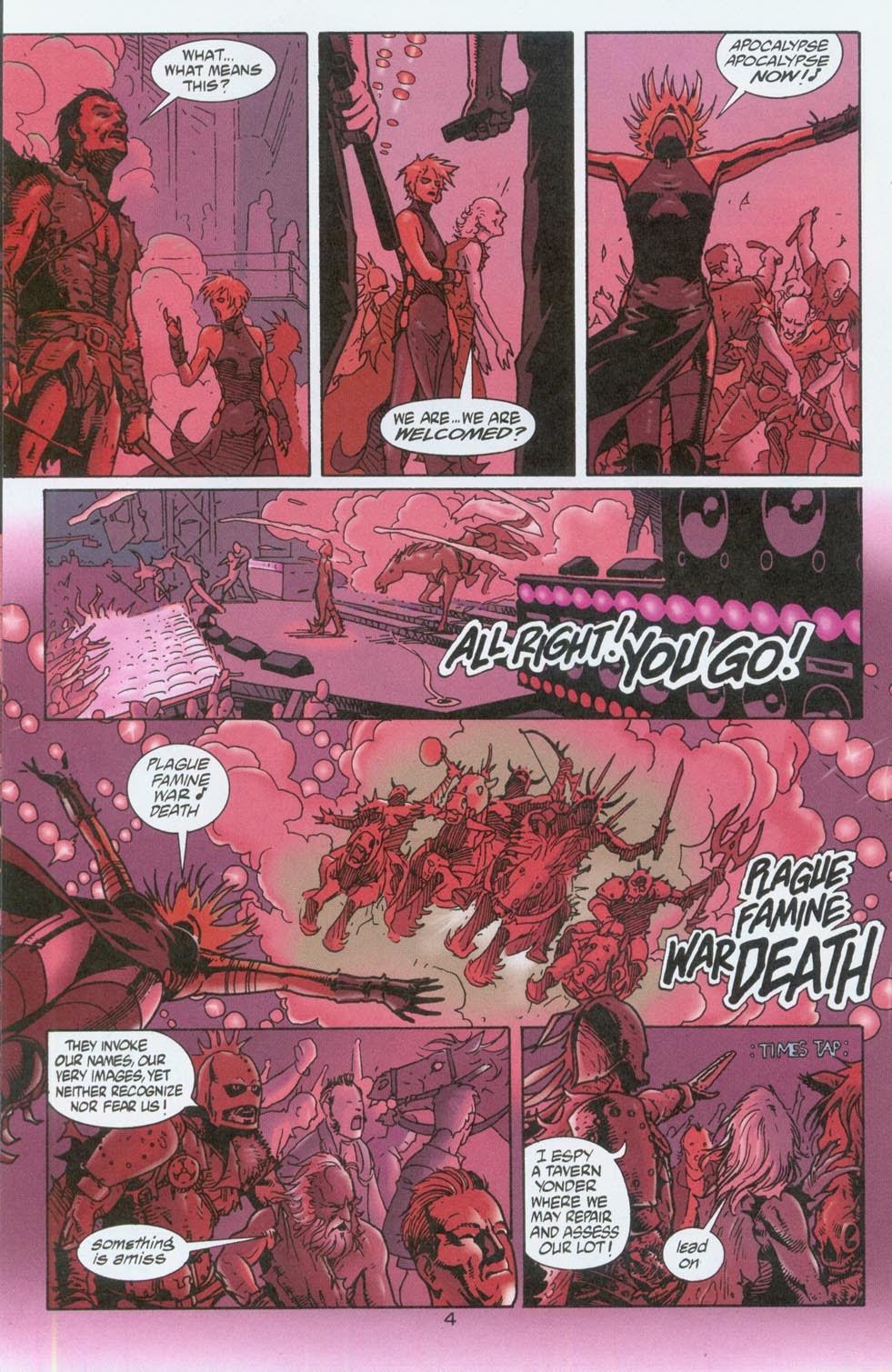 Read online Four Horsemen comic -  Issue #1 - 7