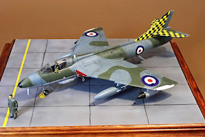 Hawker Hunter F6. Academy - 1/48. My first job in 2015