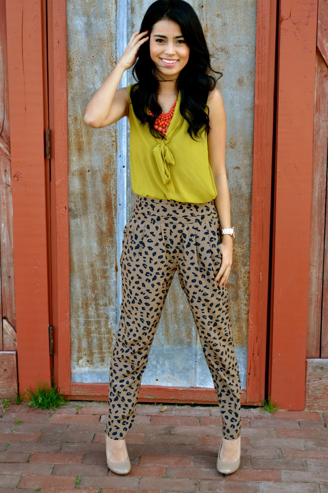 with love, Elisa: Miss Fancy Cheetah Pants