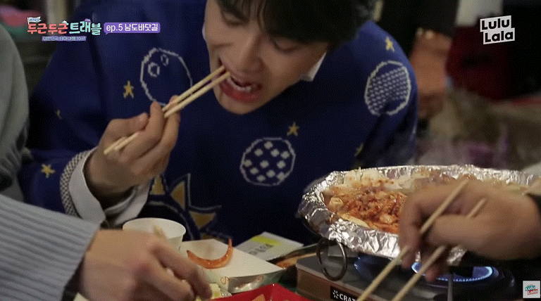 먹는걸로 영업당할거 같은 아이돌 여행먹방 (다이어터 주의) | 인스티즈