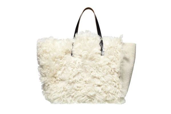 Marni Lambskin Shopping Bag