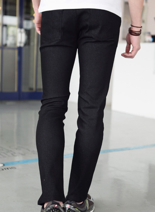 [Jogun Shop] Black Slim Fit Pants | KSTYLICK - Latest Korean Fashion ...
