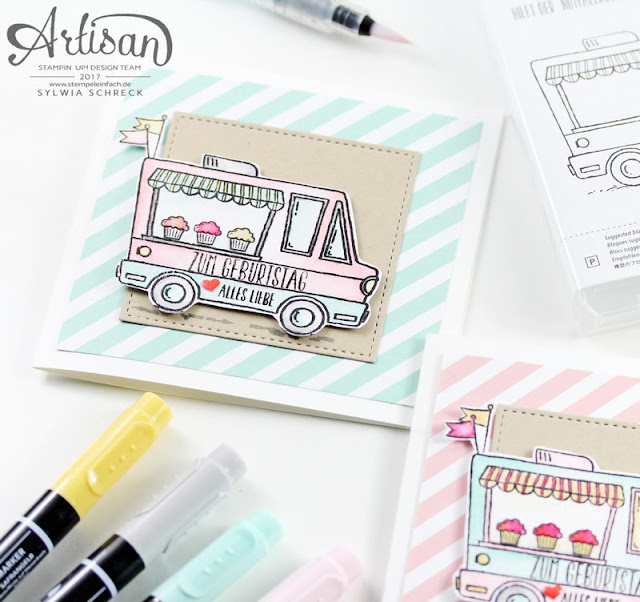 Aquarell Stampin Up Lecker Laster Aquarell Workshop Stampin Up Lecker Laster
