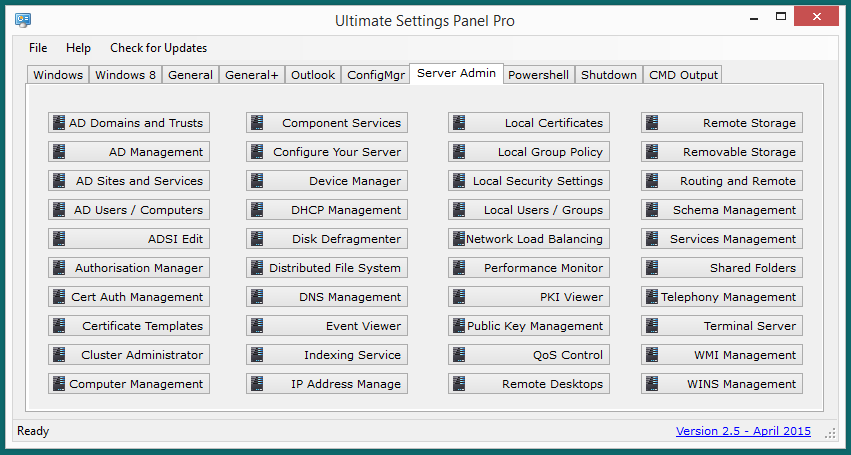 Ultimate Settings Panel Pro v2.5 Released 27