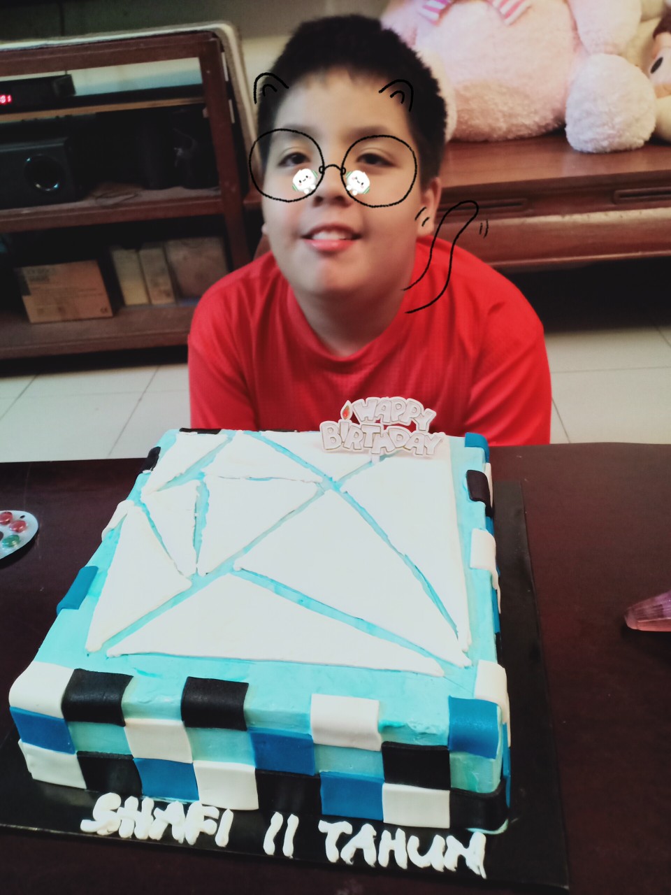 Compilation Syafi Dan Kek Birthday dari Setahun hingga 11 tahun