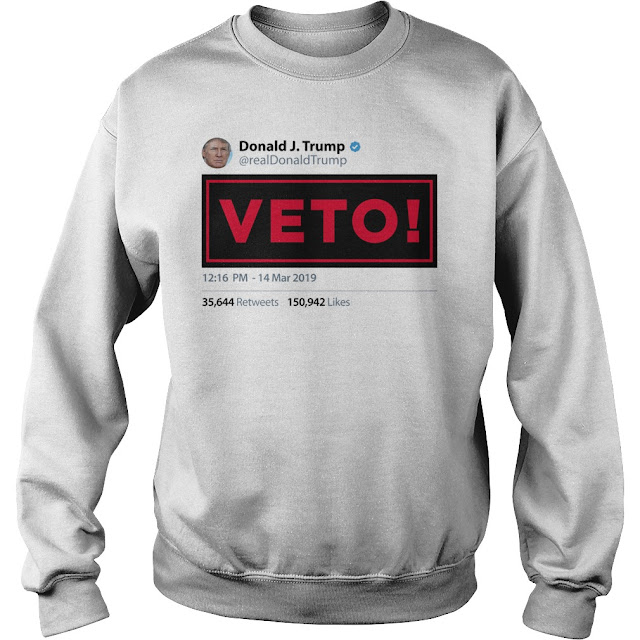 Veto Donal J Trump shirts, Veto Donal J Trump Hoodie, Veto Donal J Trump Sweatshirt, Veto Donal J Trump Tee