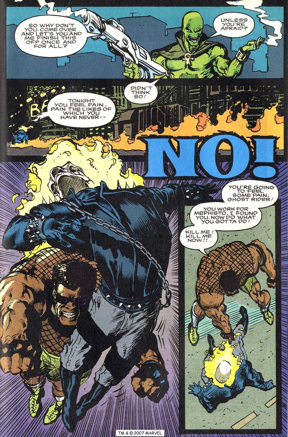 Read online Ghost Rider (1990) comic -  Issue #19 - 21