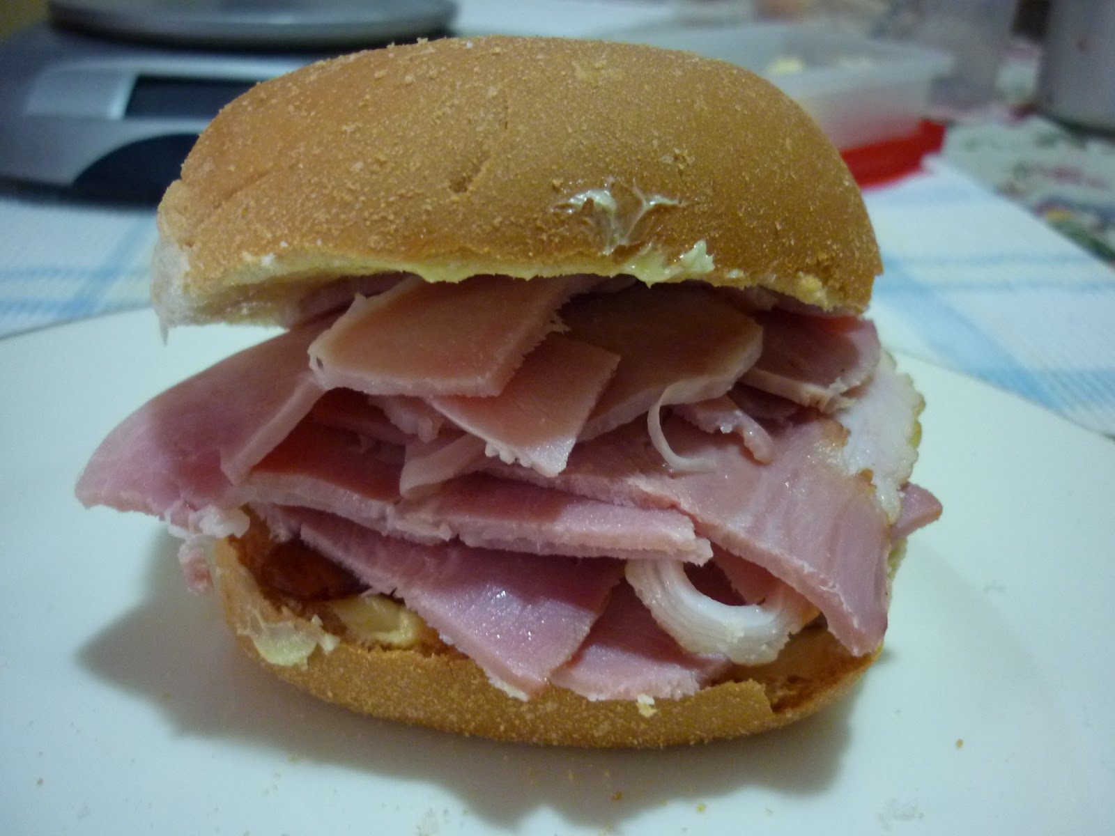 Lia's Food Journey Ham with Guava Jelly Pan De Sal