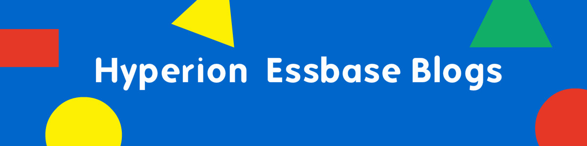 Essbase Blogs