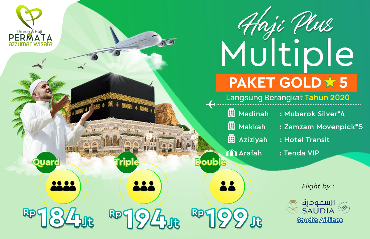 Biaya Haji Plus Langsung Berangkat Tahun 2020 Paket Promo