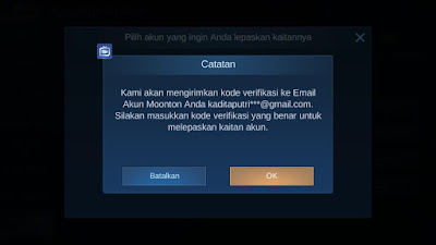 How to Overcome Login Mobile Legends From a New Device / Region 5