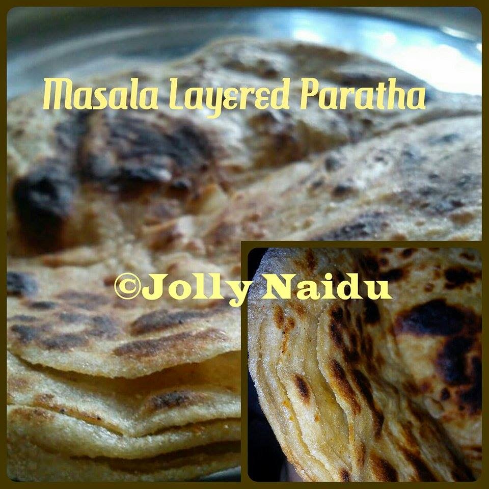 Homemade Masala Layered Paratha | Lachha Paratha