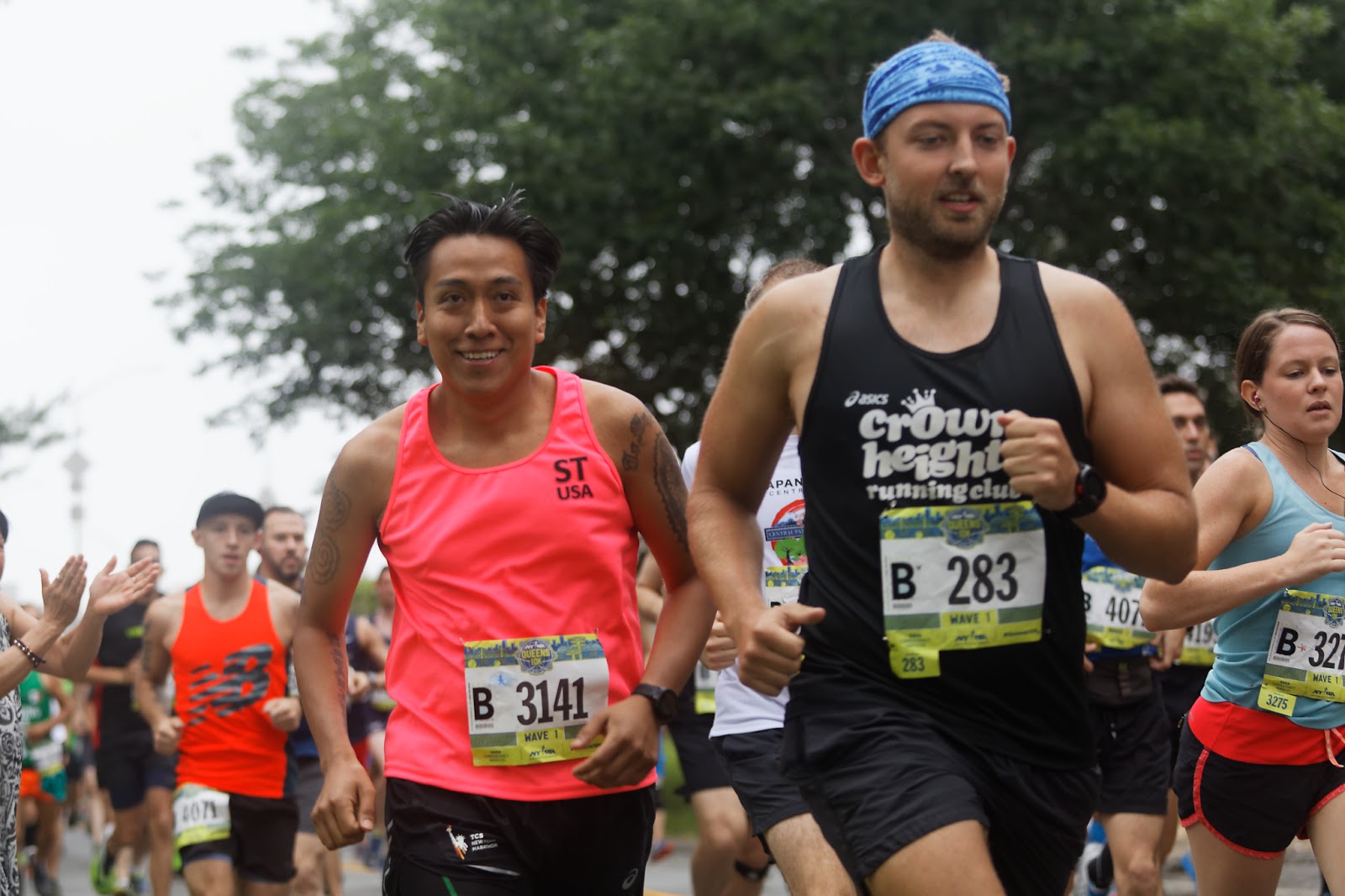 NYRR's Queens 10K Race. Race Day Images. QUEENS10K
