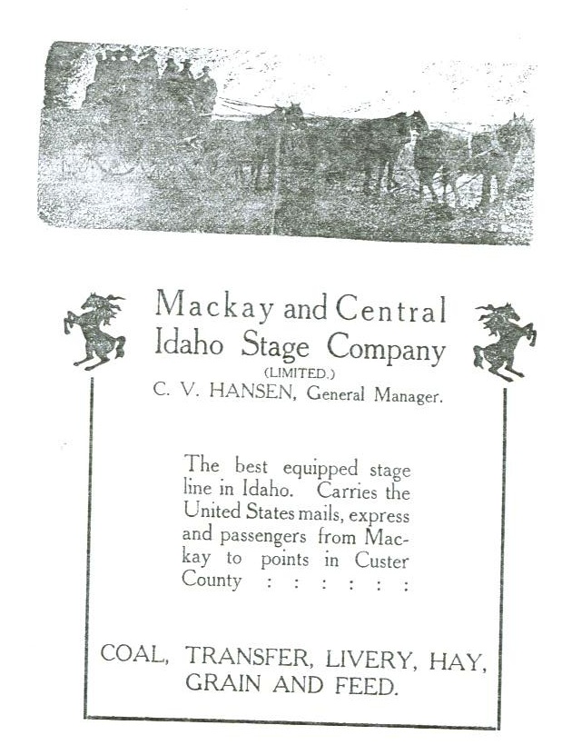 Mackay, Idaho 83251 Blast from the Past First Mackay Idaho