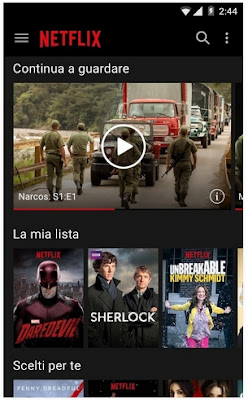 NETFLIX - APP ANDROID PER VEDERE FILM IN STREAMING TV TRAMITE ABBONAMENTO NETFLIX - APP ANDROID PER VEDERE FILM IN STREAMING TV TRAMITE ABBONAMENTO