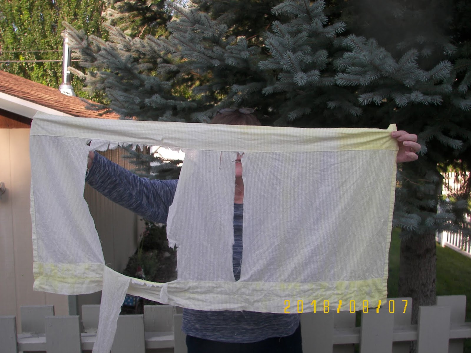 Elaine Adair Pieces Energized wash curtains!