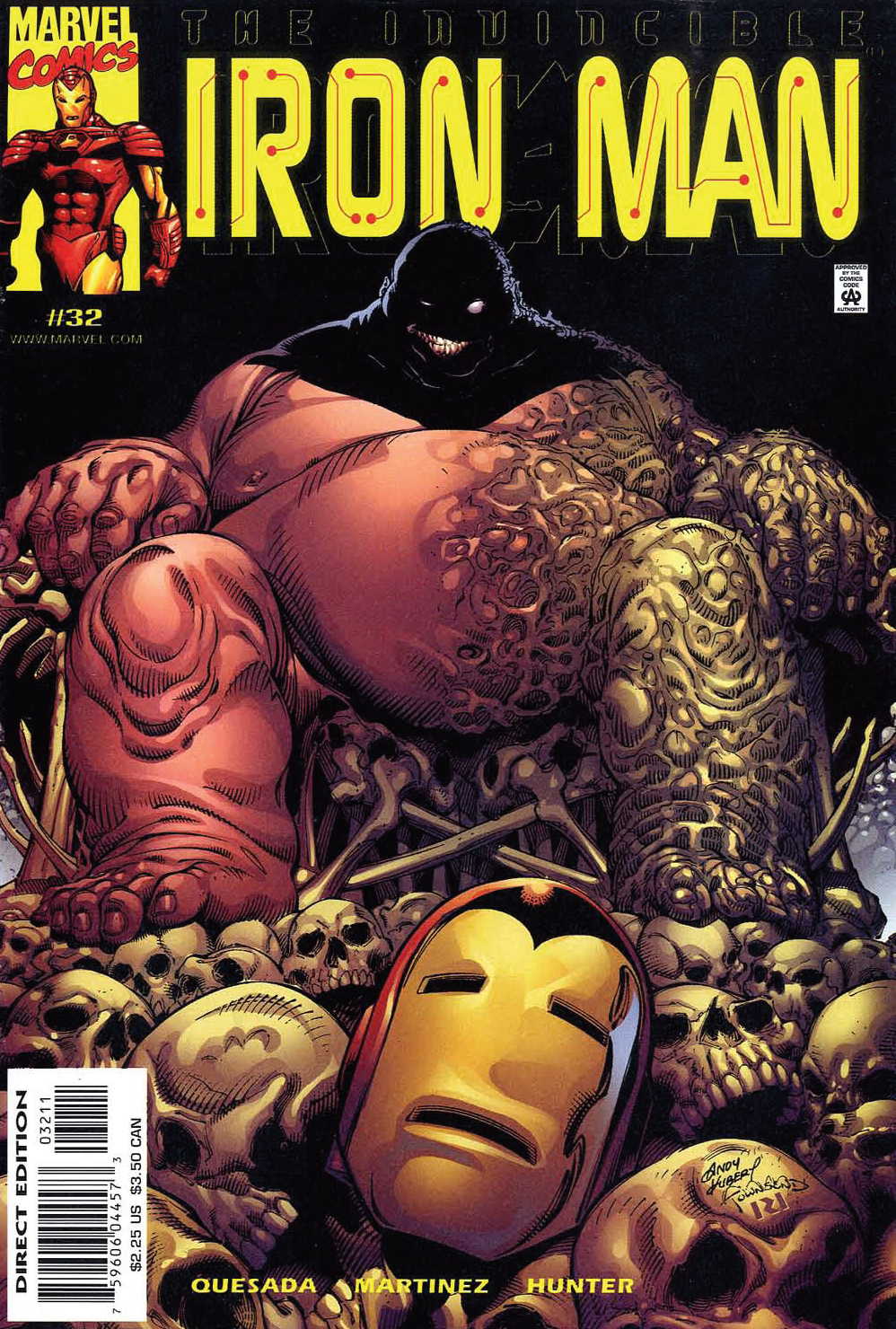 Read online Iron Man (1998) comic -  Issue #32 - 1