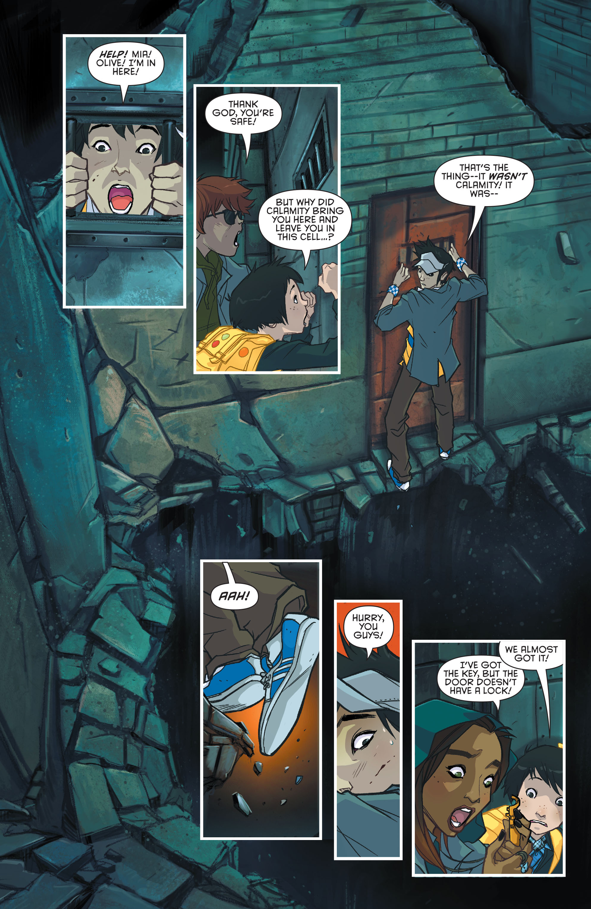 Read online Gotham Academy comic -  Issue #12 - 14