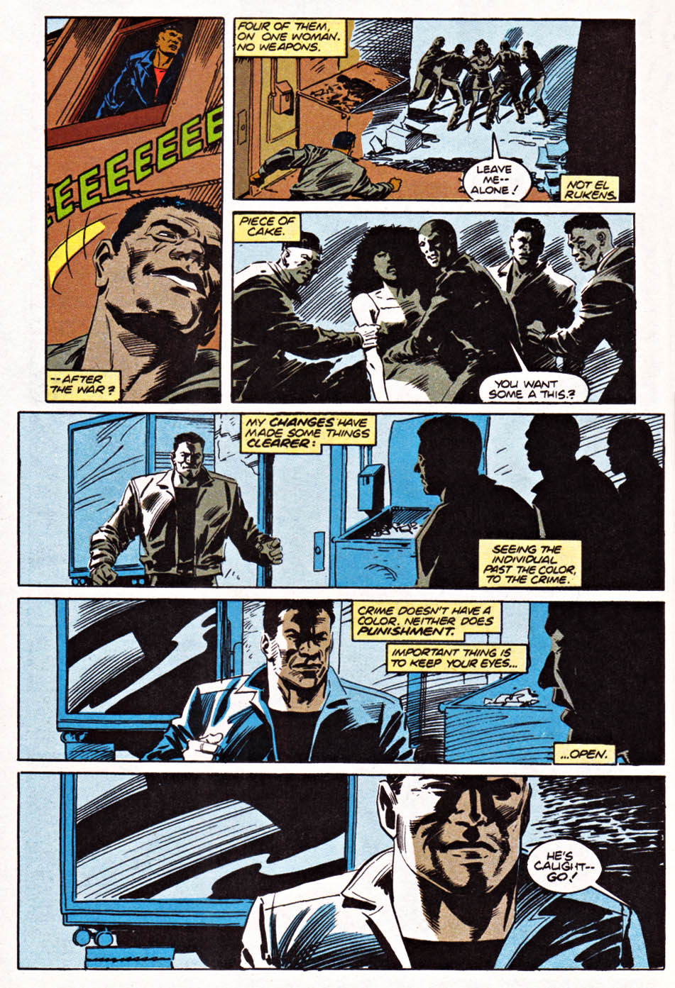 Read online The Punisher (1987) comic -  Issue #62 - Fade... to white - 11