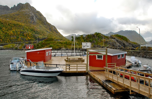 северная норвегия базы для рыбалки